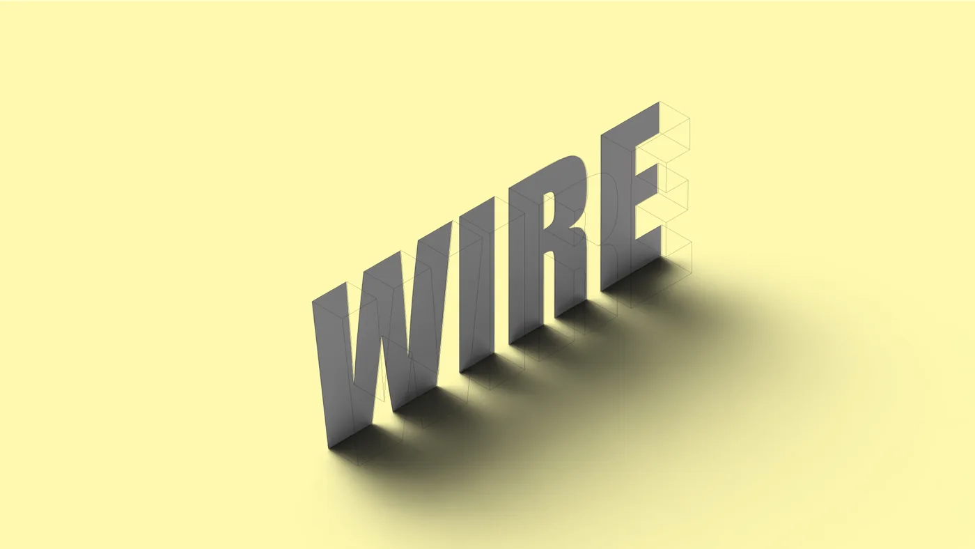 Estudio tipográfico Wire
